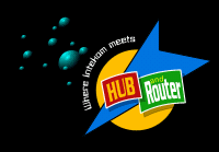 Official Hub and Router ScreenSaver