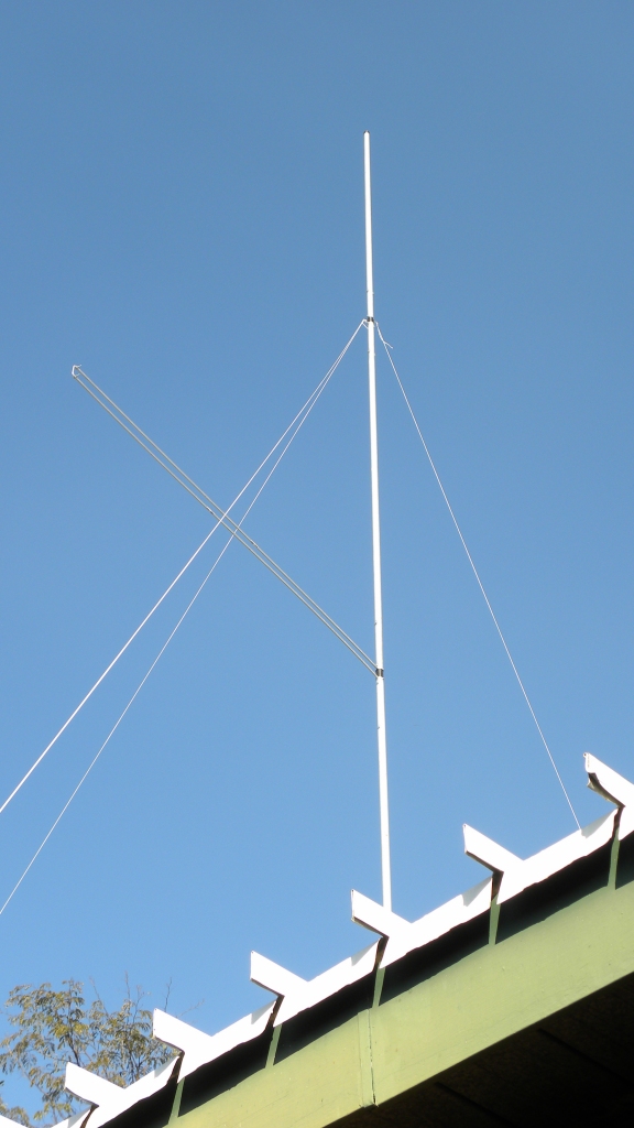 11 m Band Super J-Pole antenna centred at 27.500 MHz